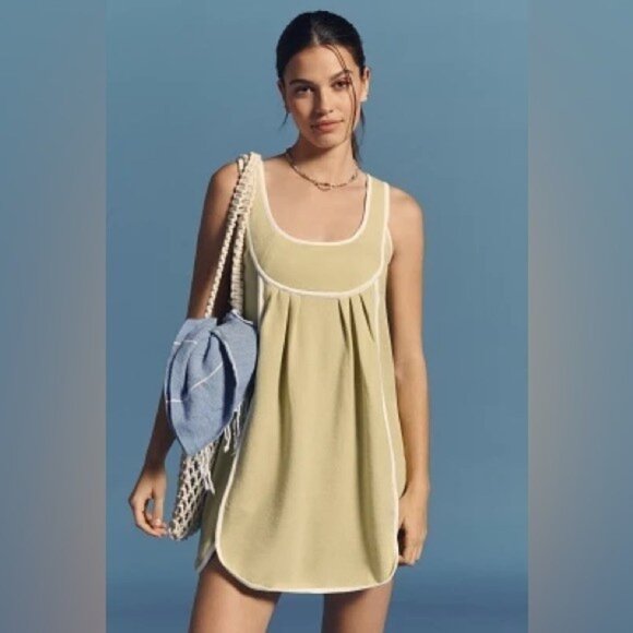 NWT Size L - Daily Practice by Anthropologie At Play Mini Dress (NWT US$ 108) - Picture 1 of 16